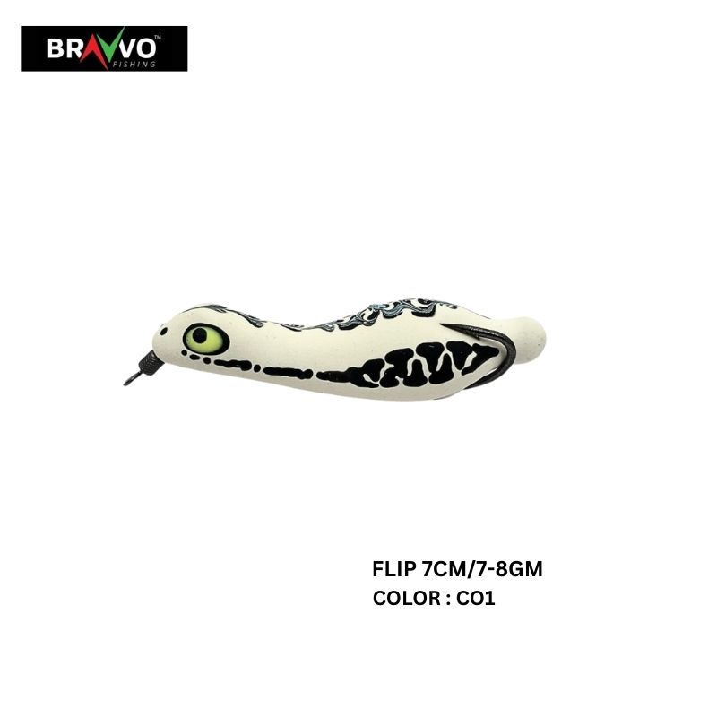BRAVVO FLIP 7CM/7-8GM HANDMADE SOFT FROGS