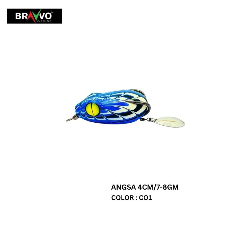 BRAVVO ANGSA 4CM/7-8GM HAND MADE SOFT FROGS