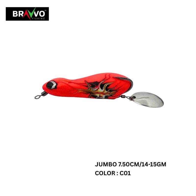 BRAVVO JUMBO 7.50CM/14-15GM FROGS