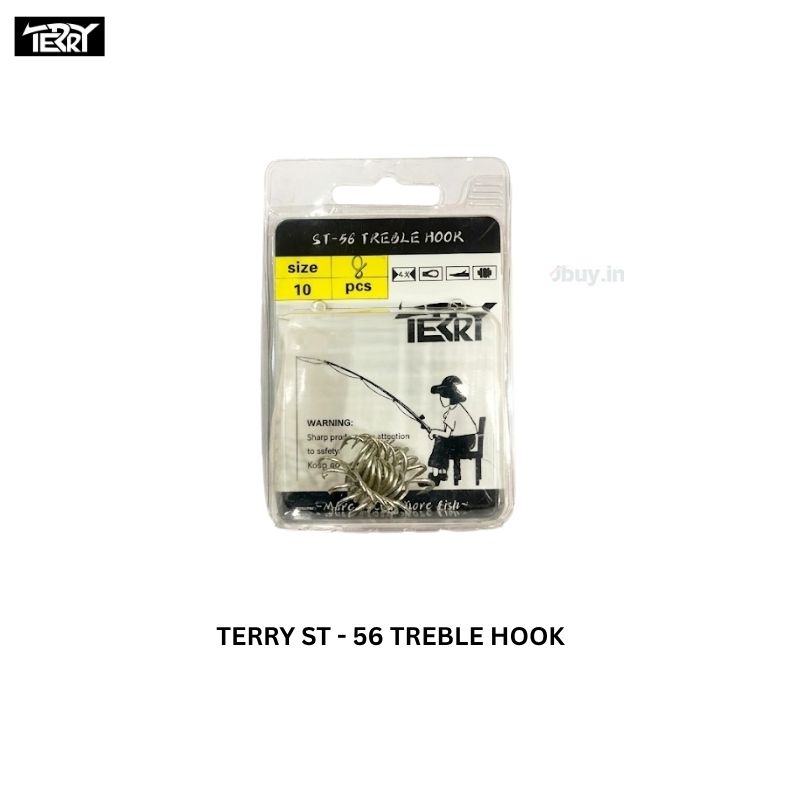 TERRY ST-56 TREBLE HOOKS