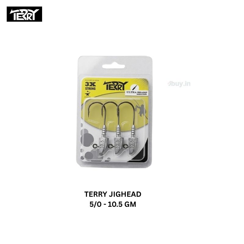 TERRY 3X STRONG JIGHEADS
