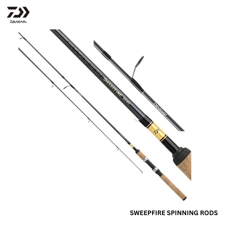 DAIWA SWEEPFIRE SPINNING RODS