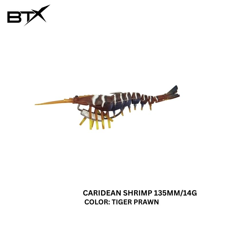 BTX CARIDEAN SHRIMPS - 135MM/13.7GM