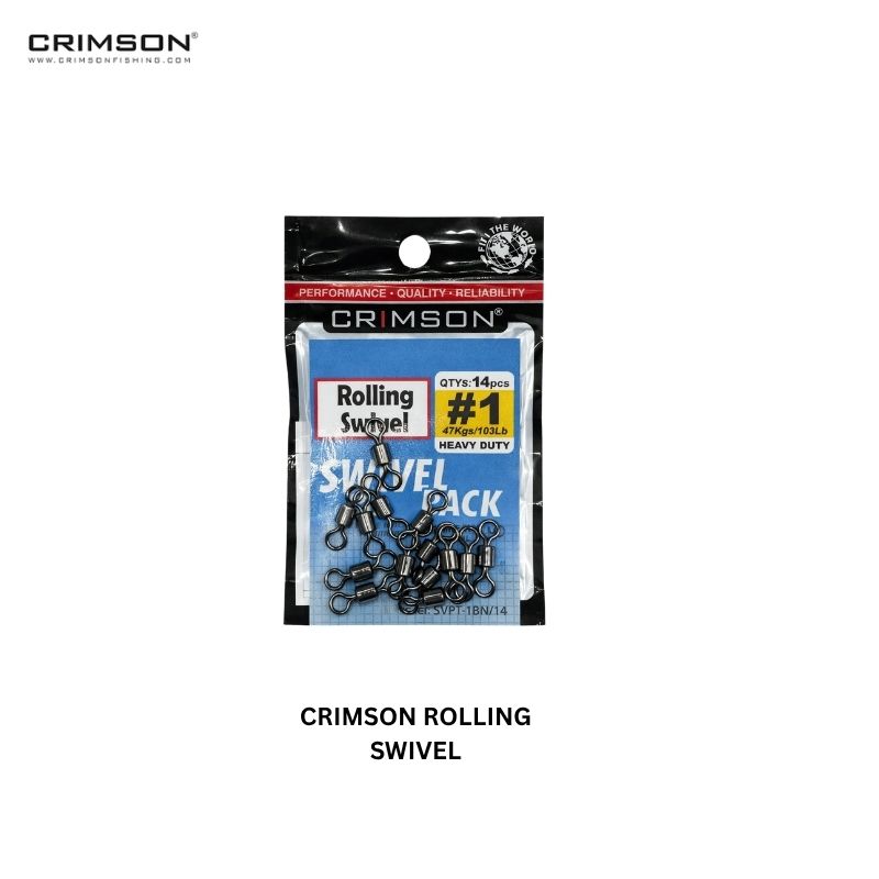 CRIMSON ROLLING SWIVELS