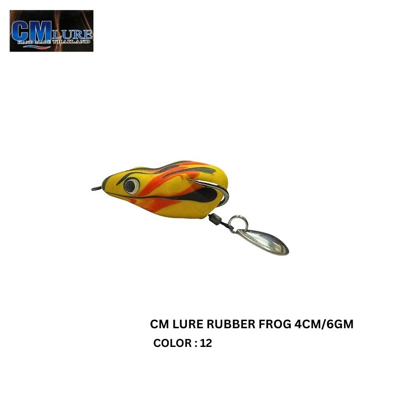 CM LURES RUBBER FROGS  