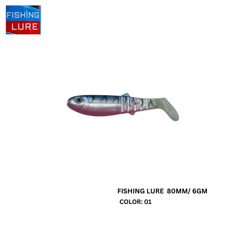 FISHING LURE SOFTBAIT 80MM/6GM SOFTLURES