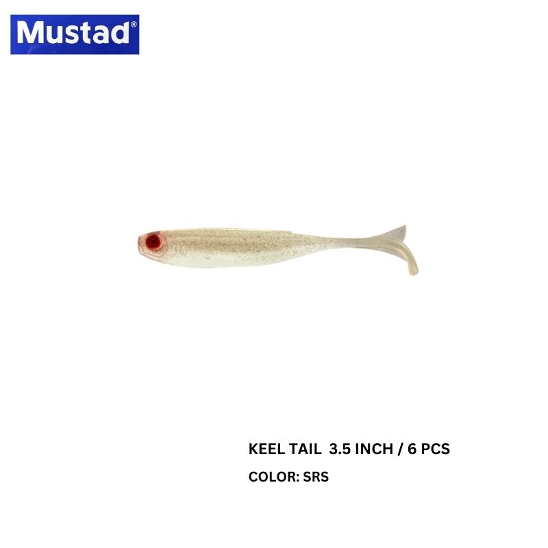  MUSTAD MEZASHI KEEL TAIL MINNOW SOFTLURES