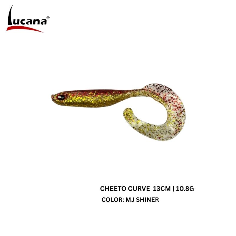 LUCANA SOFTBAIT CHEETO CURVE SHAD