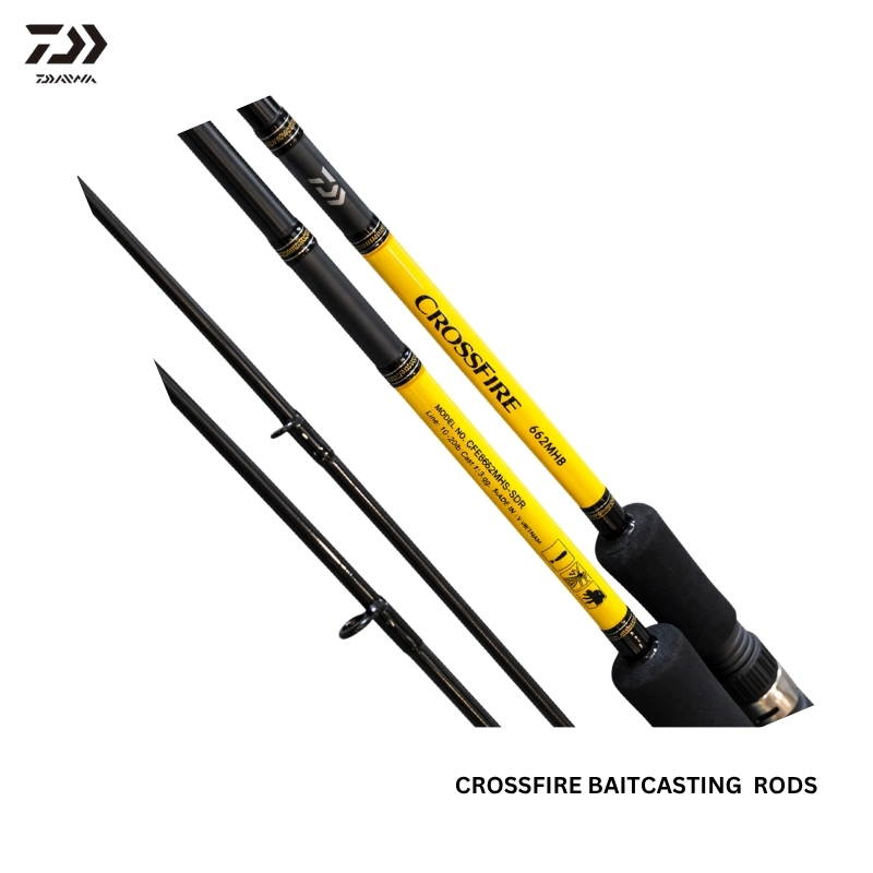 DAIWA CROSSFIRE CFE 6.62 MHB-SDR BAITCAST RODS