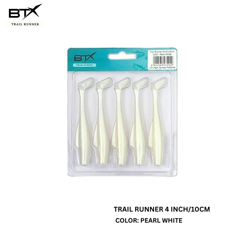 BTX TRAIL RUNNER 4"/5PCS SOFTLURES