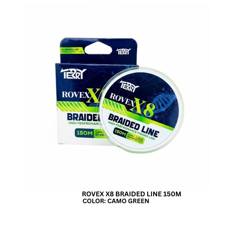 TERRY ROVEX X8  CAMO GREEN BRAIDS