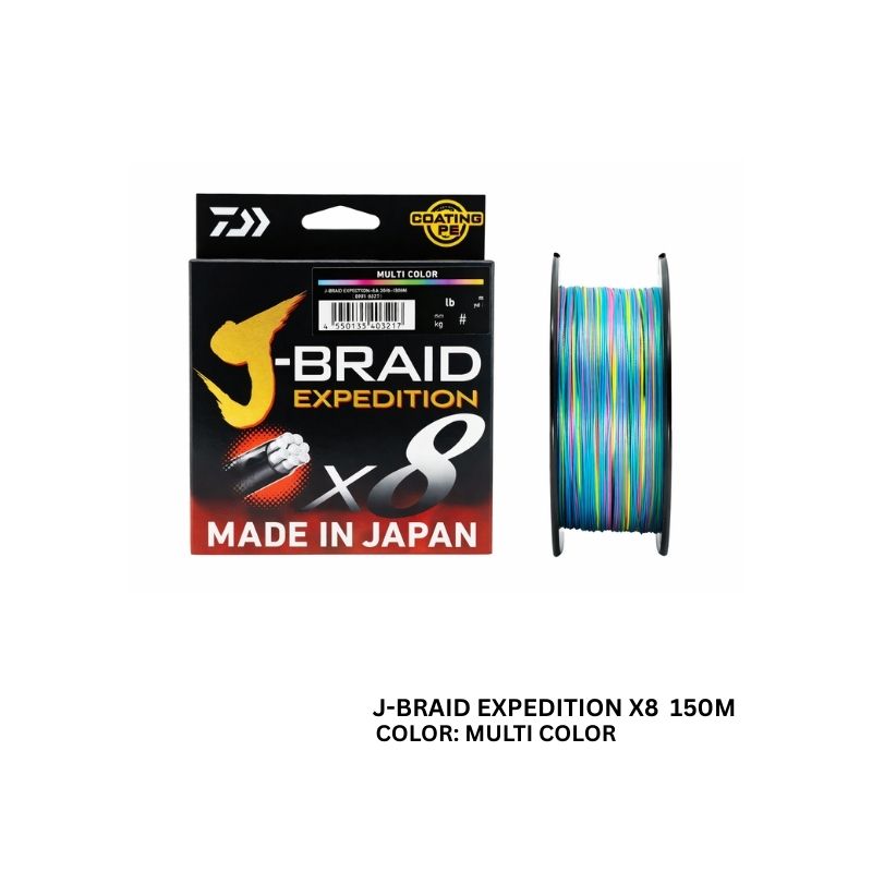 DAIWA J BRAID EXPEDITION 150M BRAIDS