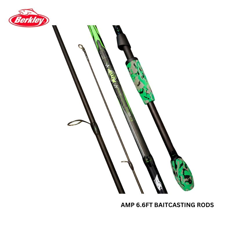 BERKLEY AMP 6.6FT BAITCASTING RODS