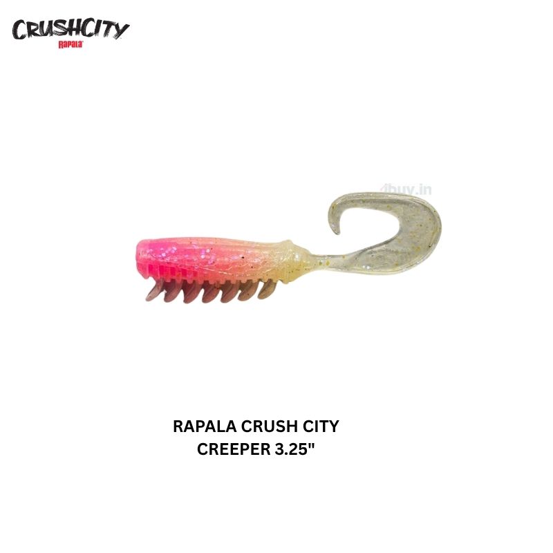 RAPALA CRUSH CITY CREEPER 3.25" - 6PC SOFTLURES