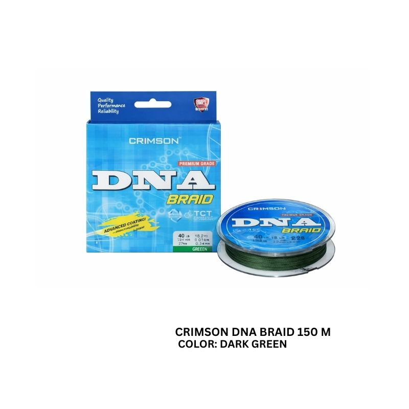 CRIMSON DNA BRAIDS DARK GREEN BRAIDS