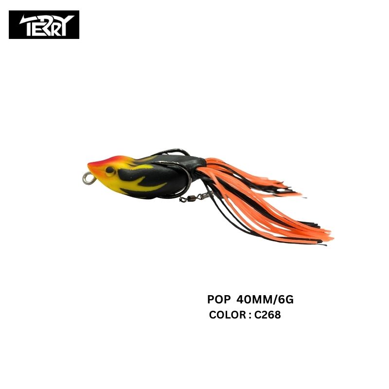 TERRY POP FROG WITH SPINNER-40MM/6G