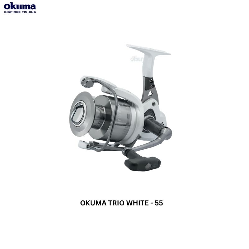 OKUMA TRIO WHITE TW-55 SPINNING REEL