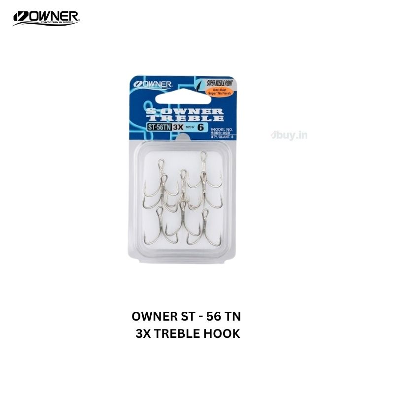 OWNER ST-56TN 3X TREBLE HOOKS