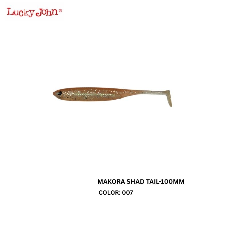 LUCKY JOHN MAKORA SHAD TAIL 4"/6PCS SOFTLURES